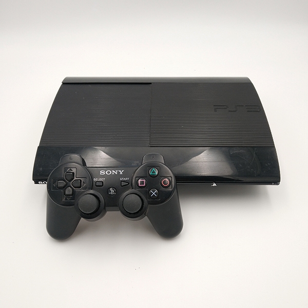 Playstation 3 Konsol - Super Slim 500 GB - SNR 03-27445840-5629054-CECH-4004C (B Grade) (Genbrug)