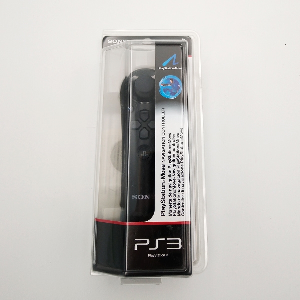 Playstation Move Navigation Controller - Komplet i æske - PS3 Tilbehør (A Grade) (Genbrug)