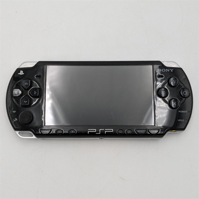 Playstation Portable - PSP-2004 - Sort - SNR 03-27401022-PSP2004 (B Grade) (Genbrug) 