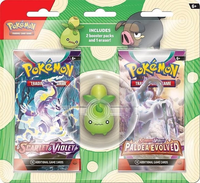 Pokemon Back to School hviskelæder Blister - Smoliv - Pokemon kort