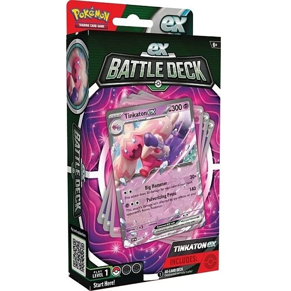 Pokemon EX Battle Deck Tinkaton EX - Pokemon kort