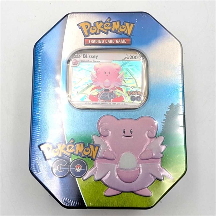 Pokemon Go Tin - Blissey - Pokemon Kort (BMO) (A Grade)