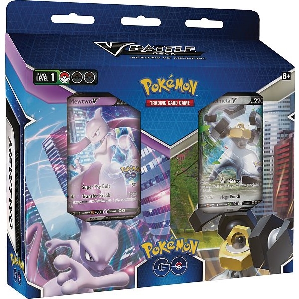 Pokemon GO - V Battle Deck Bundle Mewtwo & Melmetal