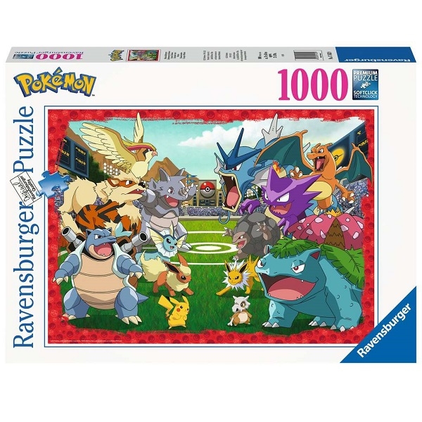 Pokemon Puslespil - Pokemon showdown - 1000 brikker