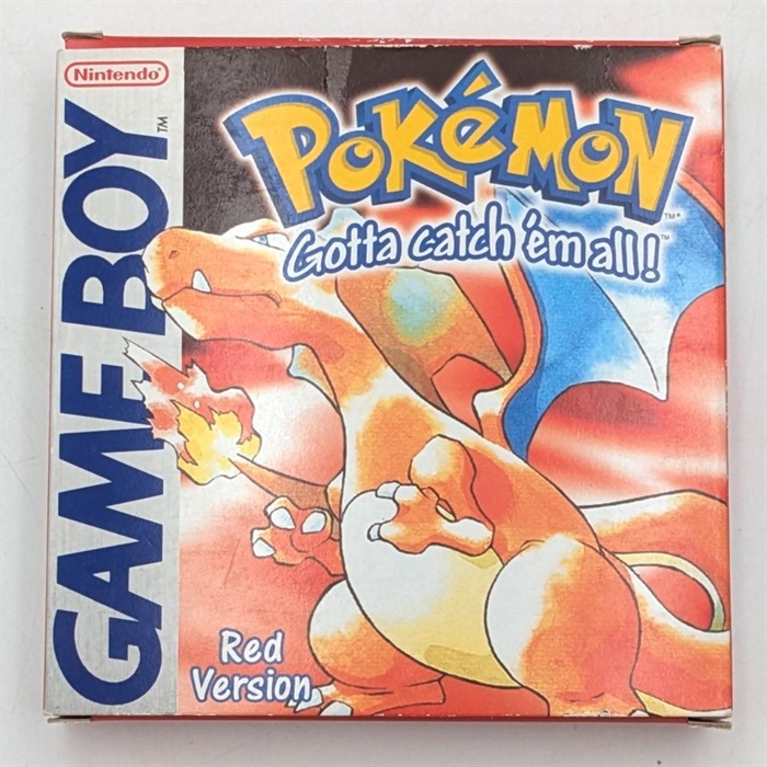 Pokemon Red Version - Complete In Box - GameBoy Original (B Grade) (Genbrug)