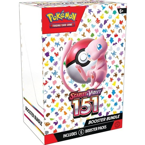 Booster Bundle (6 Booster Packs) - Scarlet & violet 151 - Pokemon kort