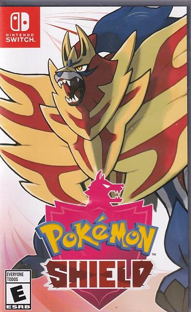 Pokemon Shield - Amerikansk Version - Nintendo Switch (A Grade) (Genbrug)