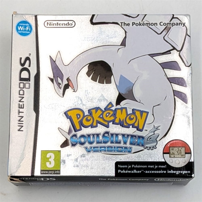 Pokemon SoulSilver Version - Complete In Box - Nintendo DS (B Grade) (Genbrug)