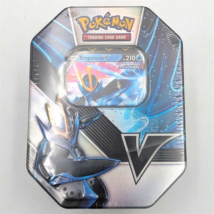 Pokemon V Strikers - Empoleon V Rapid Strike - Pokemon Tin - Pokemon Kort (BMO*) (A Grade)