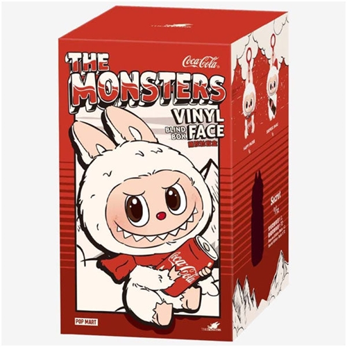 Labubu x Coca-Cola blind box fra Pop Mart – samlerfigur med retro charme.
