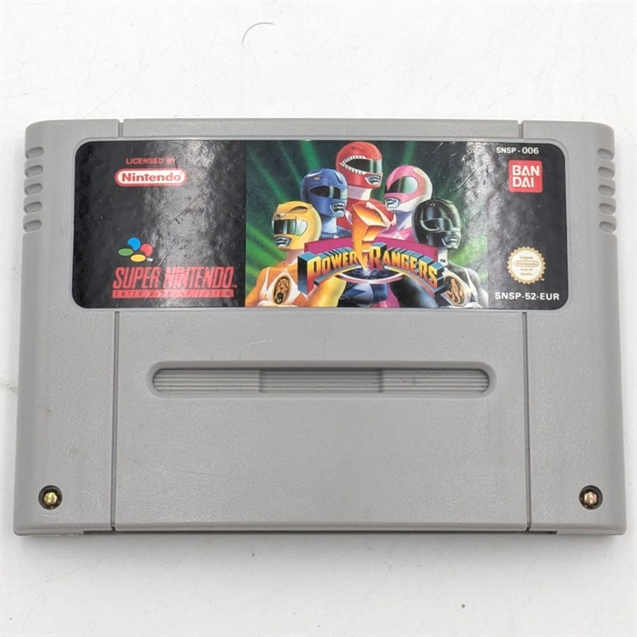 Power Rangers - Cartridge - SNES Spil - (EUR) (B Grade) (Genbrug)