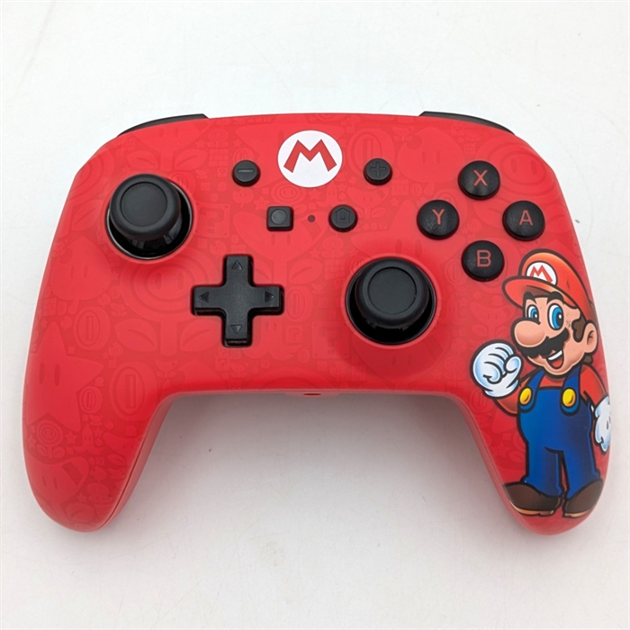 PowerA Super Mario Controller - Rød - Nintendo Switch Tilbehør (A-Grade) (Genbrug)