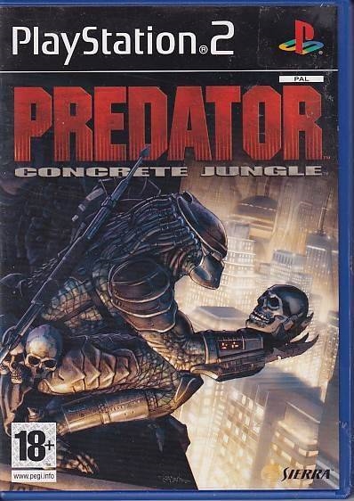 Predator Concrete Jungle - PS2 (B Grade) (Genbrug)