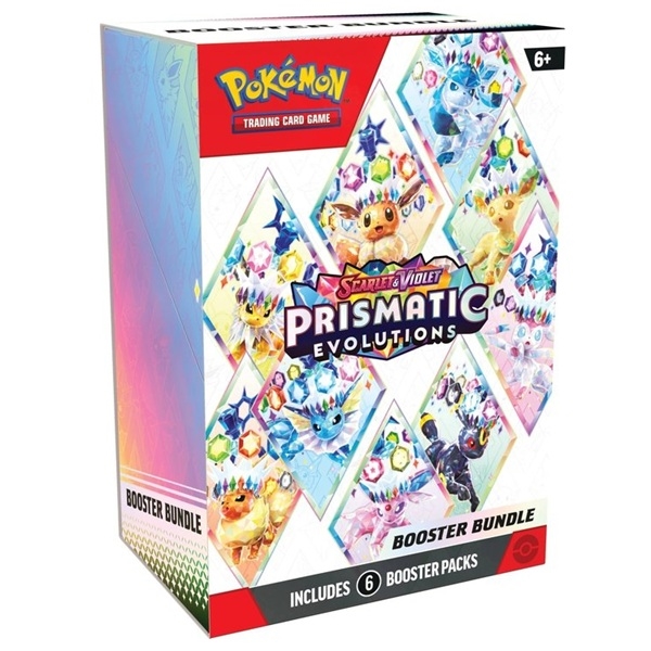 Prismatic Evolutions  - Booster Bundle - Pokemon kort