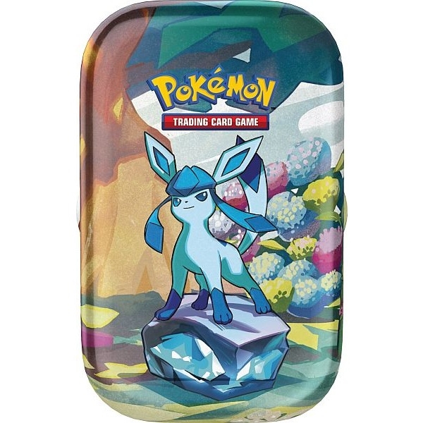 Prismatic Evolutions - Mini Tin - Glaceon - Pokemon kort