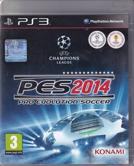 Pro Evolution Soccer 2014 - PS3 (B Grade) (Genbrug)