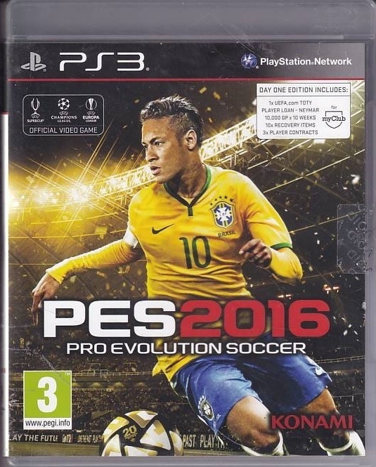 Pro Evolution Soccer 2016 - PS3 (B Grade) (Genbrug)