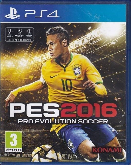 Pro Evolution Soccer 2016 - PS4 (A Grade) (Genbrug)