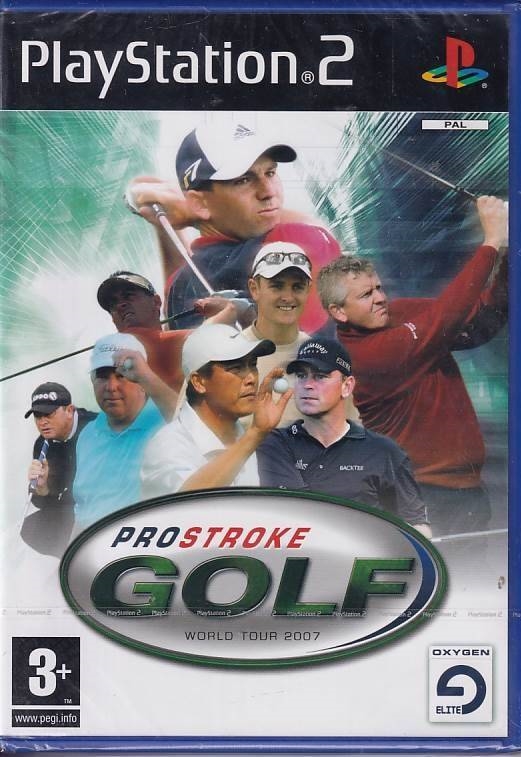 ProStroke Golf World Tour 2007 - PS2 (AA Grade) (Genbrug)