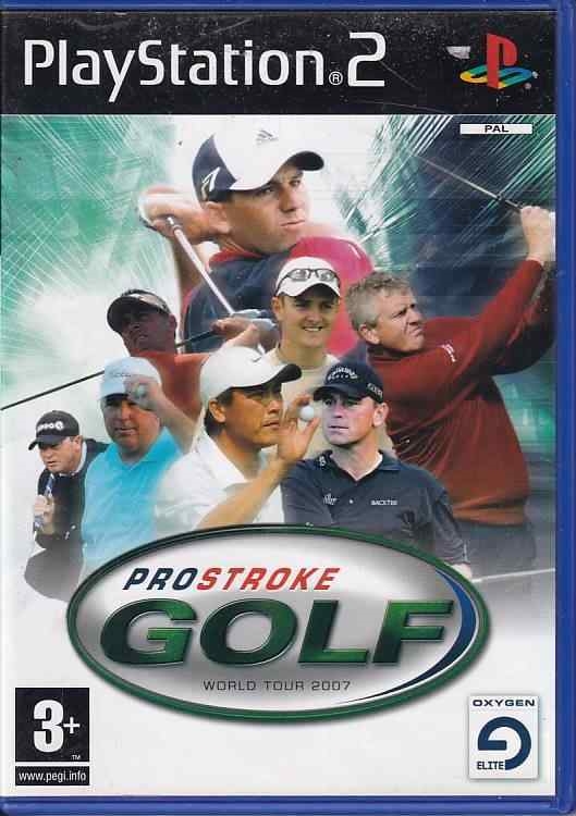 ProStroke Golf World Tour 2007 - PS2 (B Grade) (Genbrug)