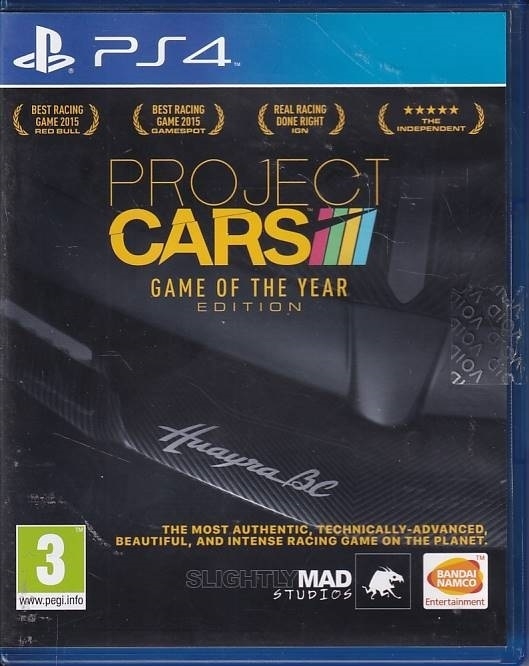 Project Cars Game of the Year Edition - PS4 (B Grade) (Genbrug)