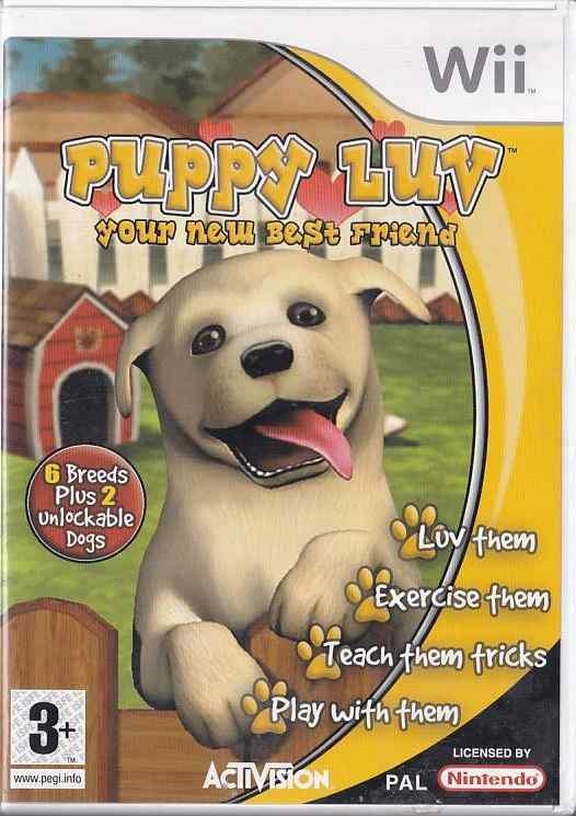Puppy Luv Your new best friend - Wii - (B Grade) (Genbrug)