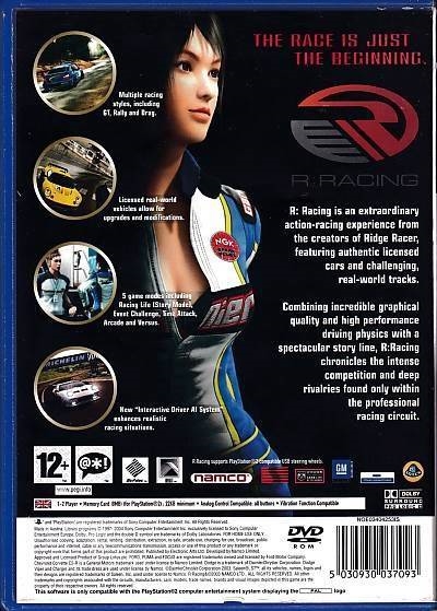 100,- R Racing - PS2 (Genbrug)