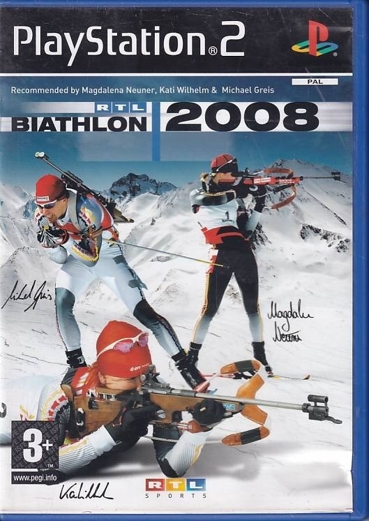 RTL Biathlon 2008 - PS2 (B Grade) (Genbrug)