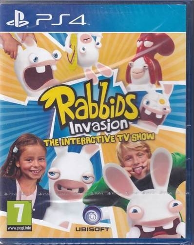 Rabbids Invasion - The Interactive Tv Show  - PS4 - (AA Grade) (Genbrug)