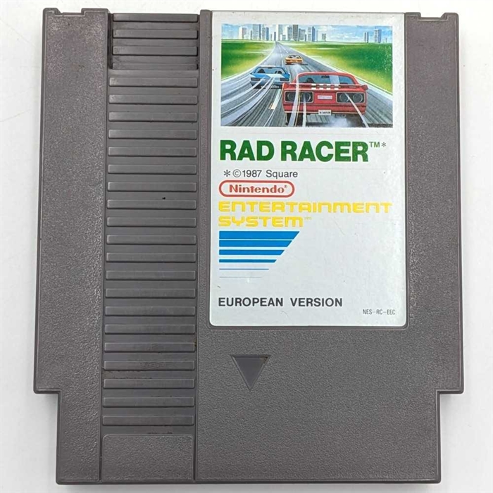 Rad Racer - EEC - NES Spil (B Grade) (Genbrug)