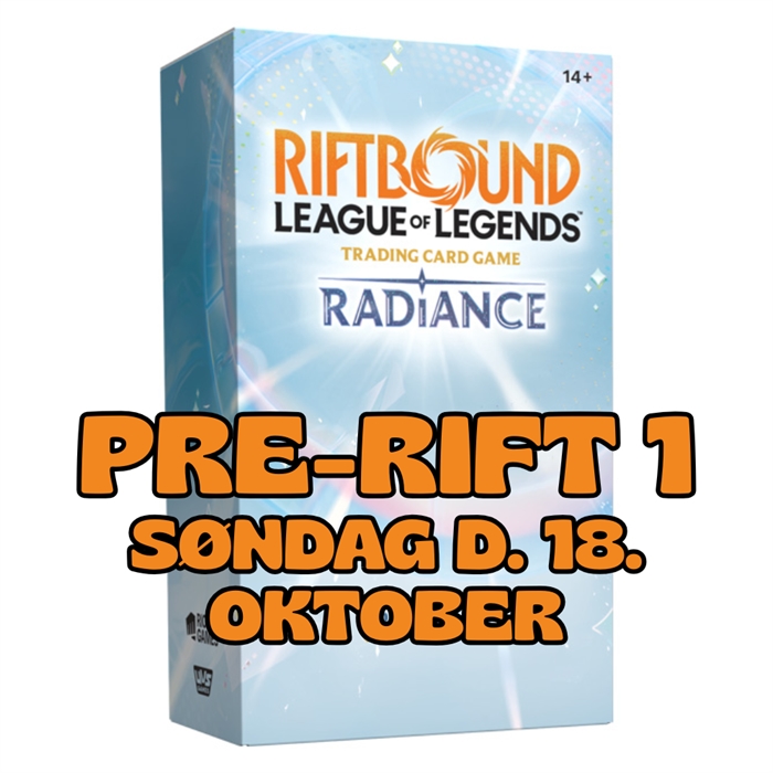 Radiance Pre-Rift event 1 -  søndag d. 18. oktober kl.10:30 - Riftbound - Aarhus billet