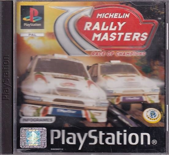 Rally Masters - Mangler Manual - PS1 (B Grade) (Genbrug)