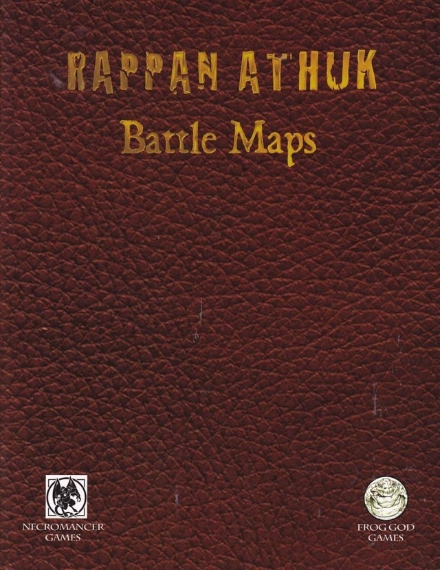 Pathfinder - Rappan Athuk - Battle Maps (B Grade) (Genbrug)