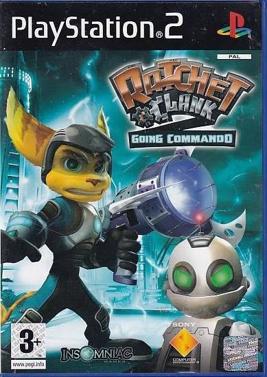 Ratchet & Clank 2 Going Commando - PS2 (Genbrug)