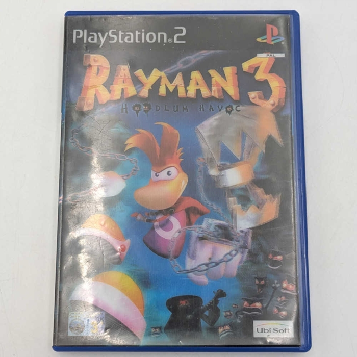 Rayman 3 Hoodlum Havoc - Holographic Cover - PS2 (B Grade) (Genbrug)