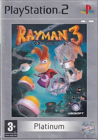 Rayman 3 Hoodlum Havoc Platinum - PS2 (B Grade) (Genbrug)