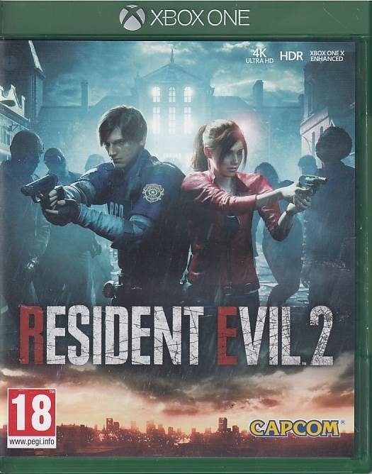 Resident Evil 2 - Remake - Xbox One Spil (B-Grade) (Genbrug)