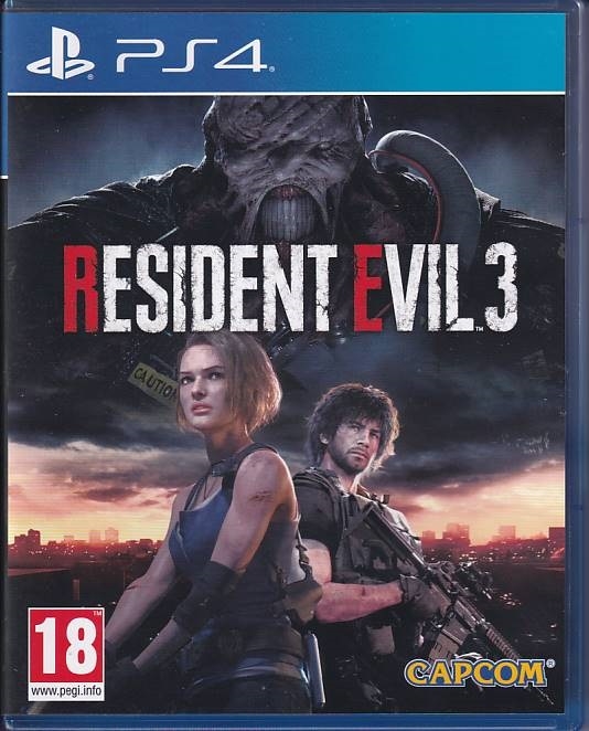 Resident Evil 3 - PS4 (A Grade) (Genbrug)