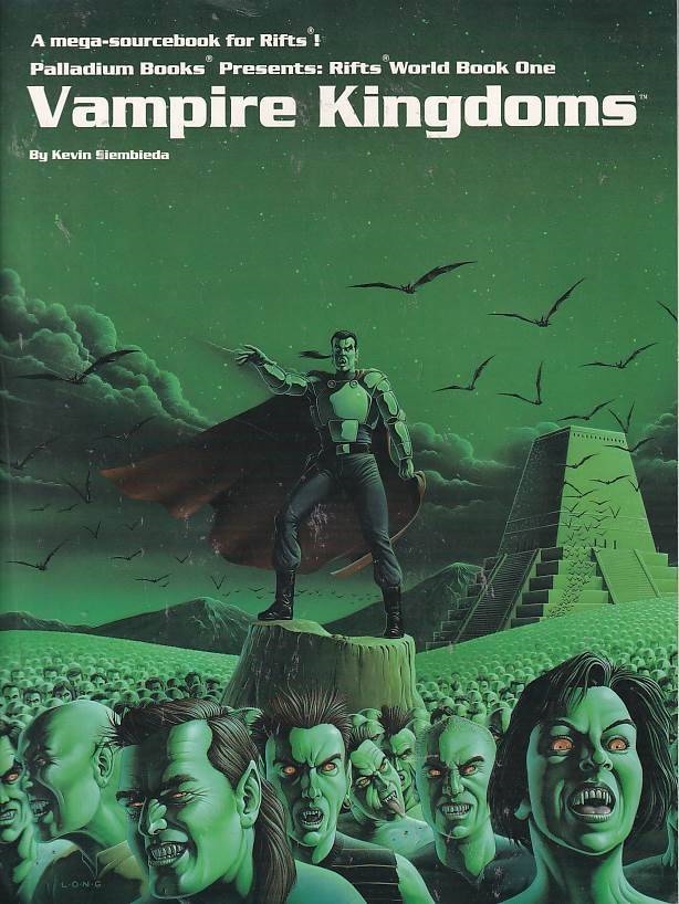 Rifts - World Book 1 - Vampire Kingdoms (Genbrug)