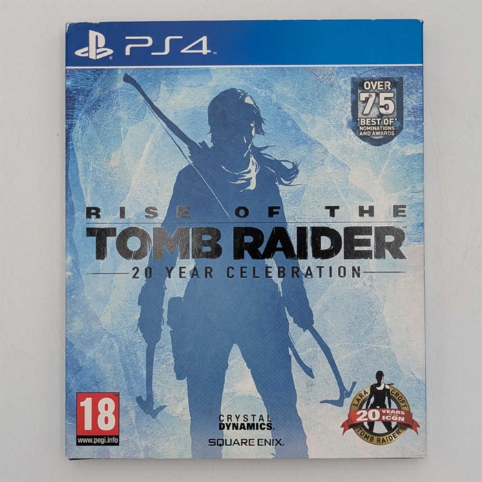 Rise of the Tomb Raider 20 Year Celebration - med pap slevee - PS4 (A Grade) (Genbrug)