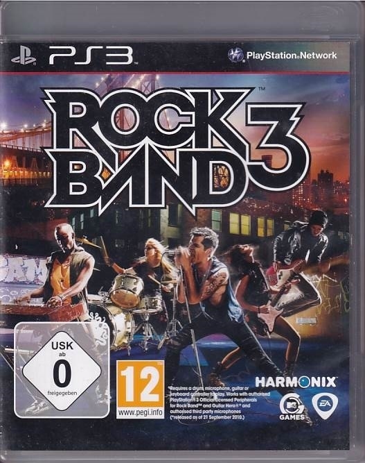 Rock Band 3 - PS3 (B Grade) (Genbrug)