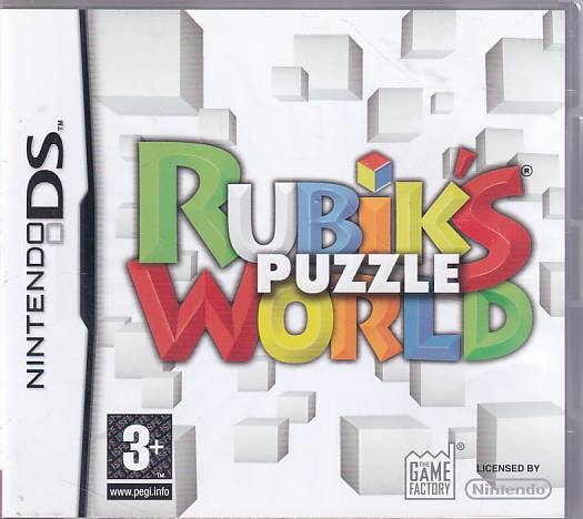 Rubiks Puzzle World - Nintendo DS (A Grade) (Genbrug)