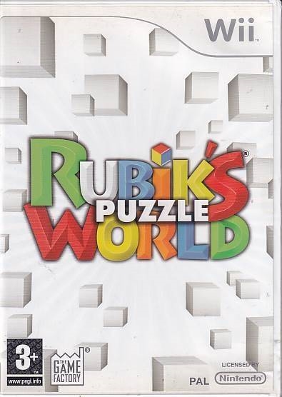 Rubiks Puzzle World - Nintendo Wii (B Grade) (Genbrug)
