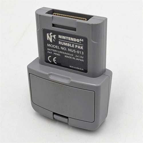 100,- Rumble Pak til Nintendo 64 - Originalt Nintendo 64 Tilbehør (B ...