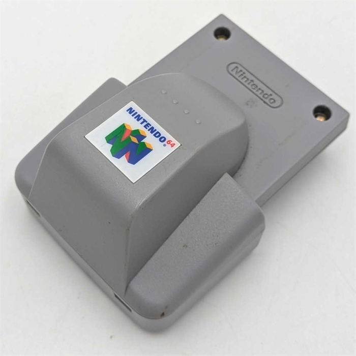 Rumble Pak til Nintendo 64 - Originalt Nintendo 64 Tilbehør (B Grade) (Genbrug) 