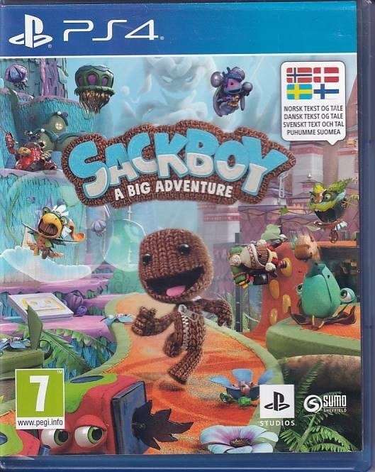 Sackboy A Big Adventure - Nordisk Version - PS4 (A Grade) (Genbrug)