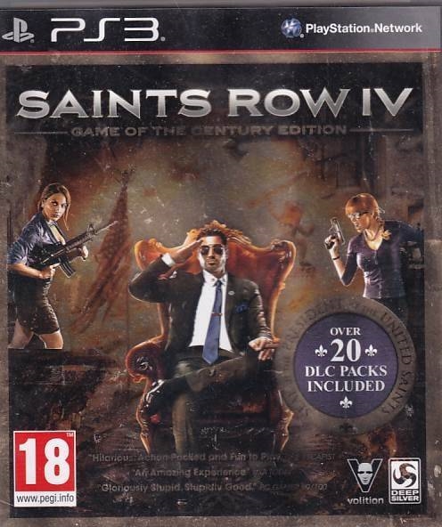 Saints Row IV Game of the century Edition - PS3  (B Grade) (Genbrug)