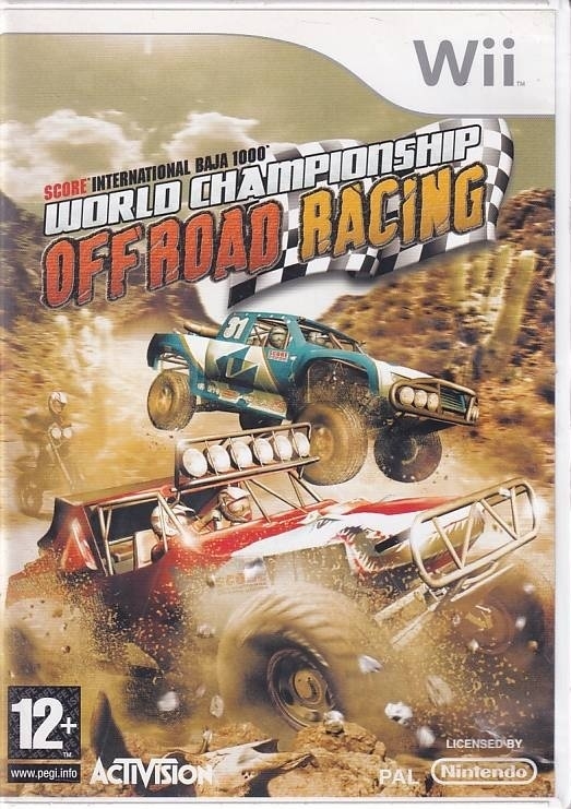 Score International Baja 1000 World Championship Off Road Racing - Wii (B Grade) (Genbrug)