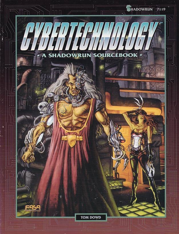 Shadowrun 2nd - Cybertechnology (B-Grade) (Genbrug)