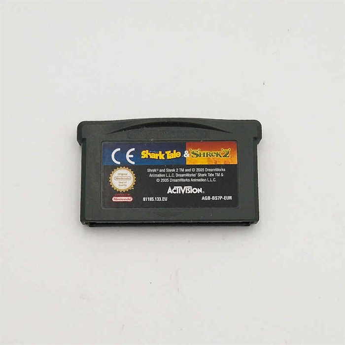 Shark Tale & Shrek 2 - GameBoy Advance (B Grade) (Genbrug)